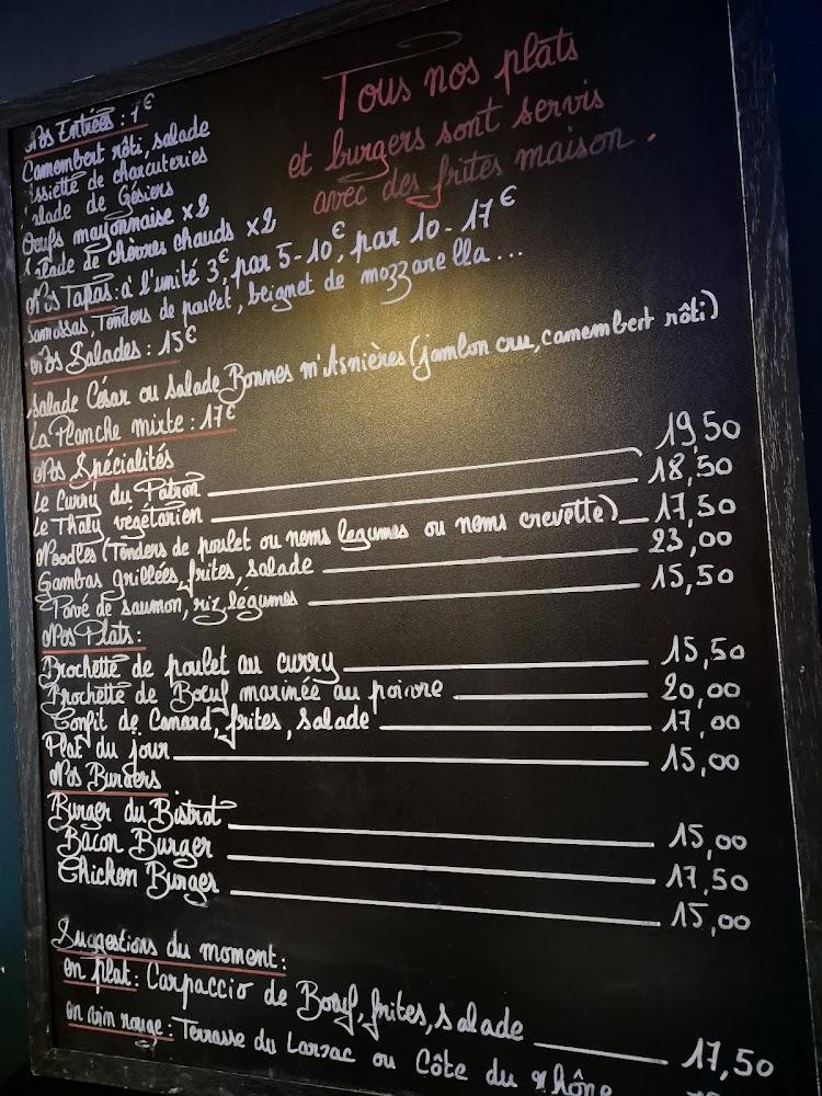 Aux Bonnes m'Asnières - Menu Image 1